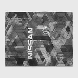 Плед флисовый NISSAN, цвет: 3D-велсофт
