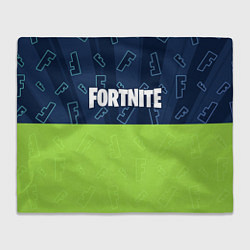 Плед флисовый FORTNITE ФОРТНАЙТ, цвет: 3D-велсофт