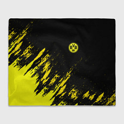 Плед флисовый BORUSSIA, цвет: 3D-велсофт