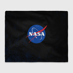 Плед флисовый NASA НАСА, цвет: 3D-велсофт
