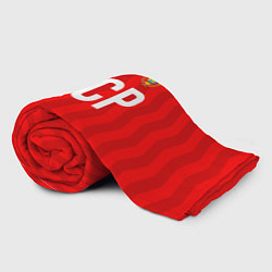 Плед флисовый Форма сборной СССР, цвет: 3D-велсофт — фото 2