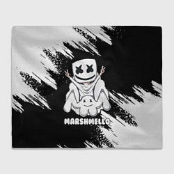 Плед флисовый MARSHMELLO, цвет: 3D-велсофт