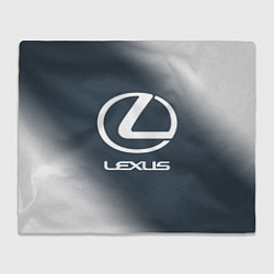 Плед флисовый LEXUS ЛЕКСУС, цвет: 3D-велсофт