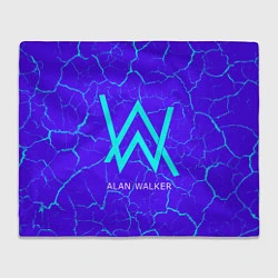 Плед флисовый ALAN WALKER АЛАН УОКЕР, цвет: 3D-велсофт