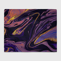 Плед флисовый Краски, цвет: 3D-велсофт