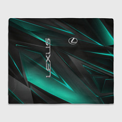 Плед флисовый Lexus, цвет: 3D-велсофт