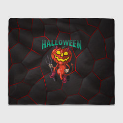 Плед флисовый Halloween, цвет: 3D-велсофт