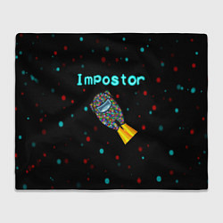 Плед флисовый Impostor, цвет: 3D-велсофт