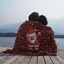Плед флисовый Dab-Santa, цвет: 3D-велсофт — фото 2