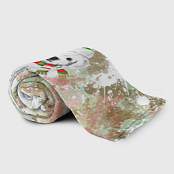 Плед флисовый Щенок, цвет: 3D-велсофт — фото 2