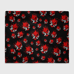 Плед флисовый SAMURAI 2077 PATTERN, цвет: 3D-велсофт