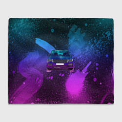 Плед LAND ROVER NEON