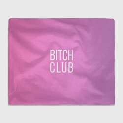 Плед флисовый Bitch club, цвет: 3D-велсофт