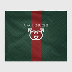 Плед флисовый GACHI GUCCI, цвет: 3D-велсофт