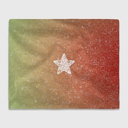 Плед флисовый Звезда АПВ 128КЗ, цвет: 3D-велсофт