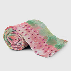 Плед флисовый Бархатный арбуз, цвет: 3D-велсофт — фото 2