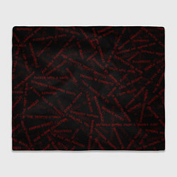 Плед флисовый Cannibal Corpse Songs Труп Каннибала Песни Z, цвет: 3D-велсофт