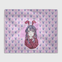 Плед флисовый Mai Bunny, цвет: 3D-велсофт