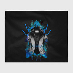 Плед флисовый Hellsing Alexander Anderson, цвет: 3D-велсофт