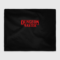 Плед флисовый Stranger Dungeon Master, цвет: 3D-велсофт