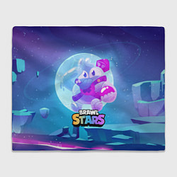 Плед флисовый Сквик Squeak Brawl Stars, цвет: 3D-велсофт