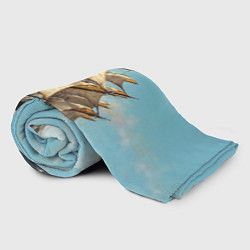 Плед флисовый Парусник, цвет: 3D-велсофт — фото 2
