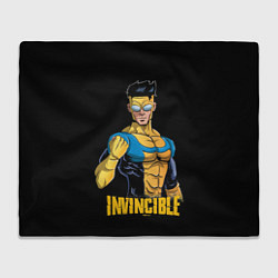 Плед флисовый Mark Grayson Invincible, цвет: 3D-велсофт