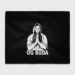 Плед флисовый OG Buda, цвет: 3D-велсофт