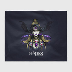 Плед флисовый Hades Nyx, цвет: 3D-велсофт