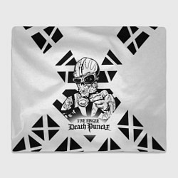 Плед флисовый Five Finger Death Punch, цвет: 3D-велсофт