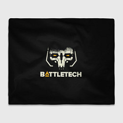 Плед флисовый BATTLETECH, цвет: 3D-велсофт