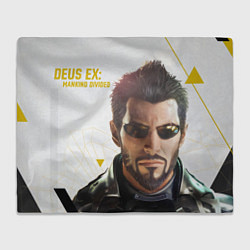 Плед флисовый Deus ex MD, цвет: 3D-велсофт