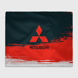 Плед флисовый MITSUBISHI МИТСУБИШИ Z, цвет: 3D-велсофт