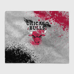 Плед флисовый CHICAGO BULLS 8, цвет: 3D-велсофт