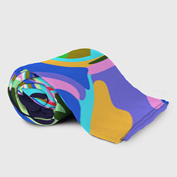 Плед флисовый Абстракция, цвет: 3D-велсофт — фото 2