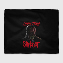 Плед флисовый CHRIS FENH SLIPKNOT СЛИПКНОТ Z, цвет: 3D-велсофт