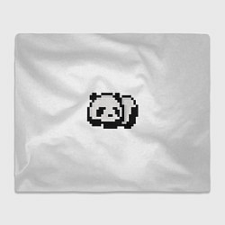Плед флисовый Панда, цвет: 3D-велсофт