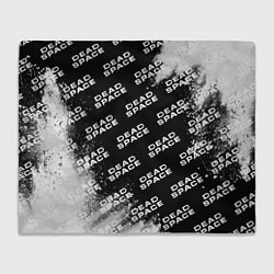 Плед флисовый Dead Space - Exposion Pattern, цвет: 3D-велсофт