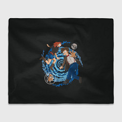 Плед флисовый Докторама, цвет: 3D-велсофт