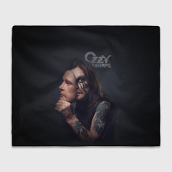 Плед флисовый Ozzy Osbourne, цвет: 3D-велсофт