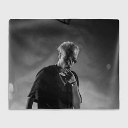 Плед флисовый T-Fest на концерте, цвет: 3D-велсофт