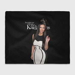 Плед флисовый Keeping up with Kardashians, цвет: 3D-велсофт
