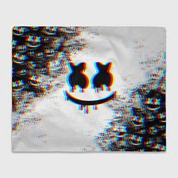Плед флисовый MARSHMELLOW GLITCH, цвет: 3D-велсофт