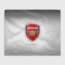 Плед флисовый F C Arsenal, цвет: 3D-велсофт