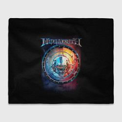 Плед флисовый Megadeth, Super Collider, цвет: 3D-велсофт