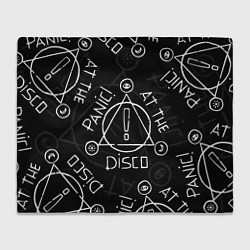 Плед флисовый Panic! At the Disco - Pray For The Wicked, цвет: 3D-велсофт