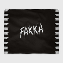 Плед флисовый FAKKA, цвет: 3D-велсофт