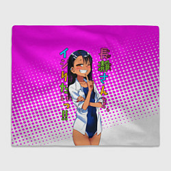 Плед флисовый Nagatоro, цвет: 3D-велсофт