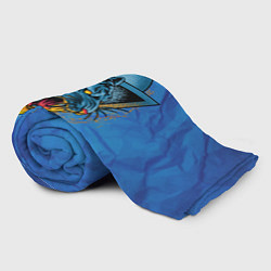 Плед флисовый Тиг-лого, цвет: 3D-велсофт — фото 2