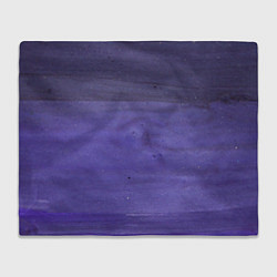 Плед флисовый Фиолетовые краски, цвет: 3D-велсофт